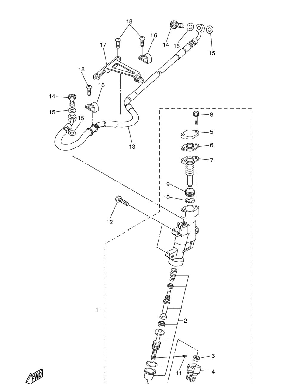 Rear Master Cylinder