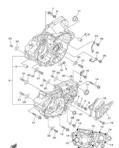 Нажмите для увеличения Crankcase