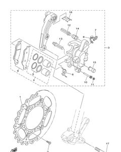 Нажмите для увеличения Front Brake Caliper