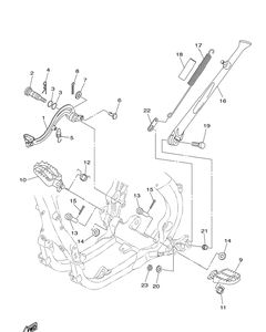 Нажмите для увеличения Stand Footrest