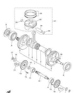 Нажмите для увеличения Crankshaft Piston