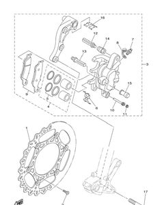 Нажмите для увеличения Front Brake Caliper