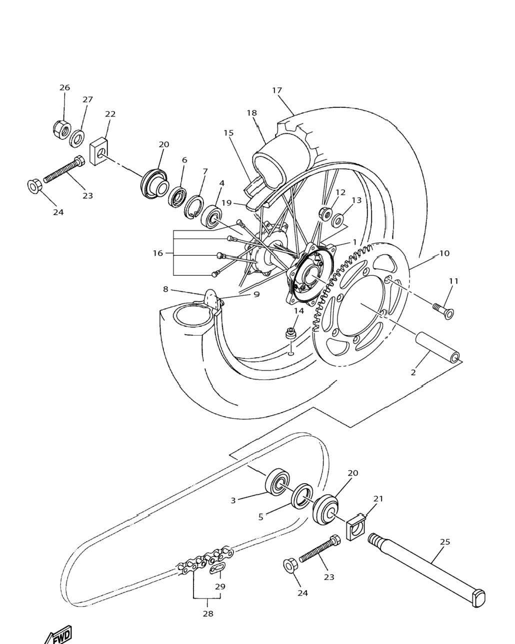 Rear Wheel