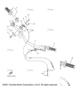 Steering Handle Cable