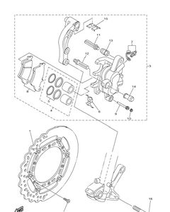 Нажмите для увеличения Front Brake Caliper
