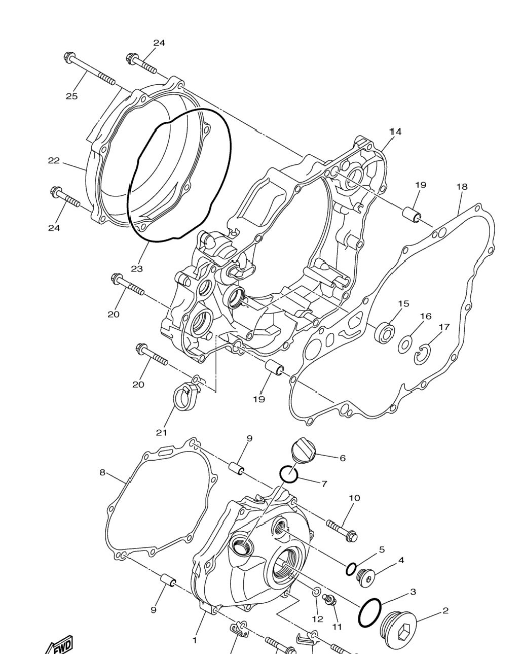 Crankcase Cover 1