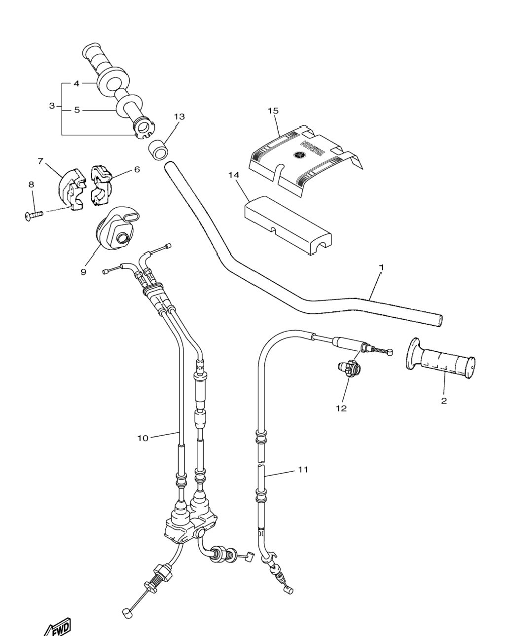 Steering Handle Cable