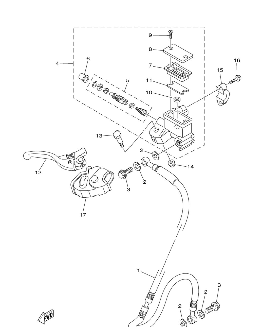 Front Master Cylinder