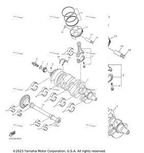 Нажмите для увеличения Crankshaft Piston