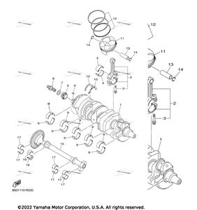 Нажмите для увеличения Crankshaft Piston
