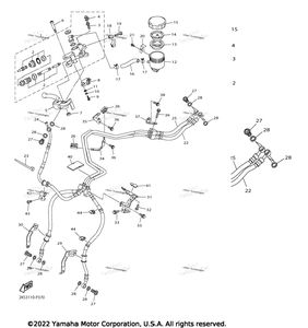 Нажмите для увеличения Front Master Cylinder