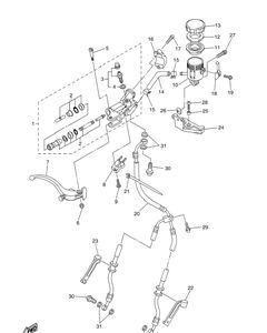Нажмите для увеличения Front Master Cylinder