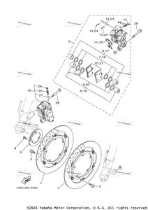 Нажмите для увеличения Front Brake Caliper