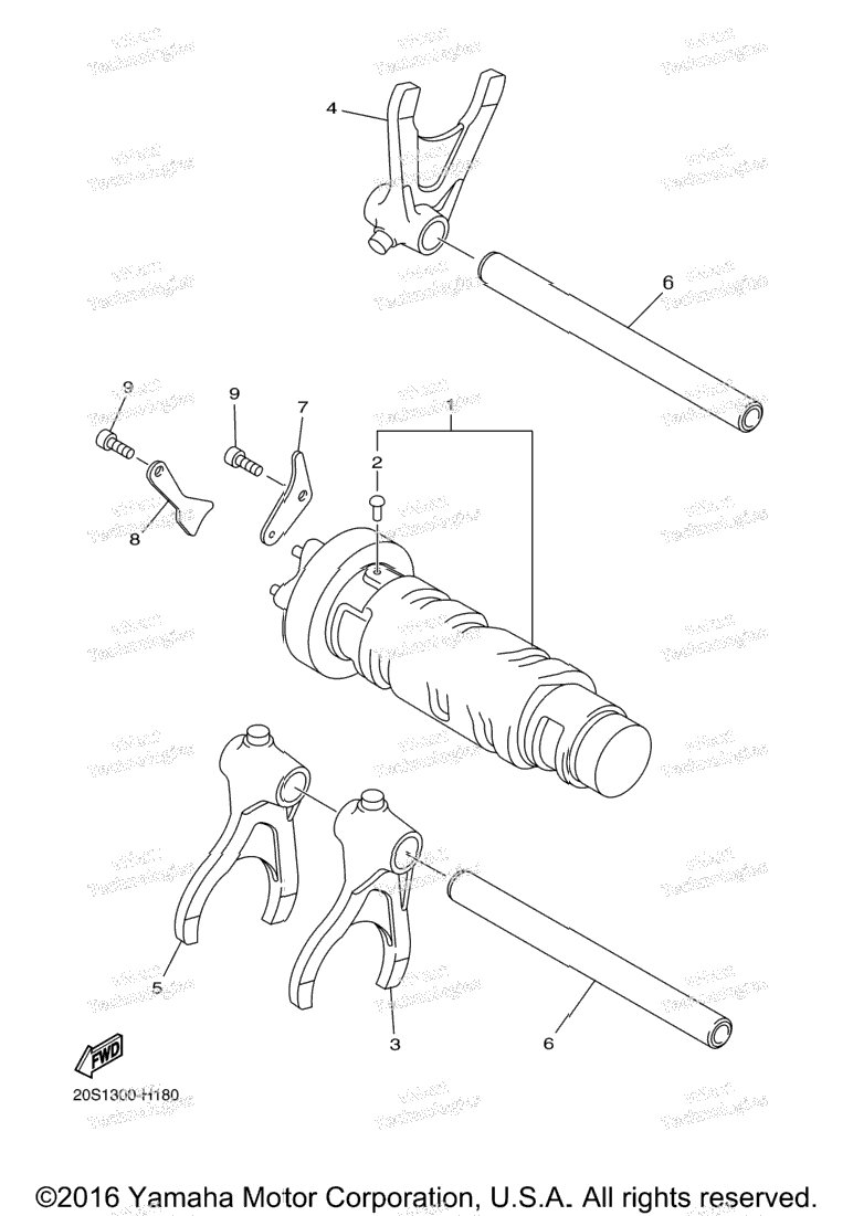 Shift Cam Fork