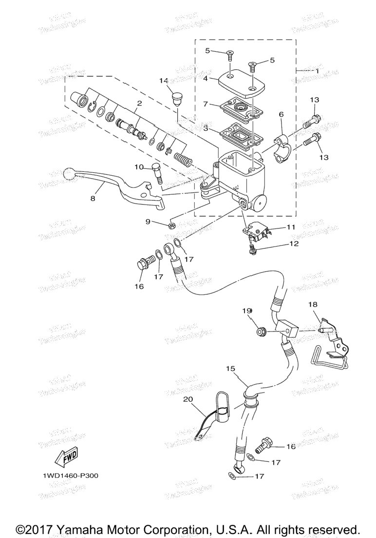 Front Master Cylinder