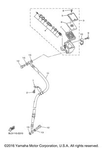 Нажмите для увеличения Front Master Cylinder