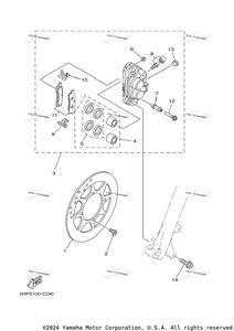 Front Brake Caliper