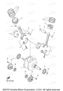Нажмите для увеличения Crankshaft Piston