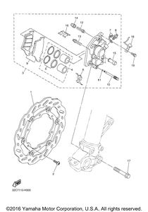 Нажмите для увеличения Front Brake Caliper