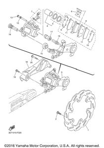 Нажмите для увеличения Rear Brake Caliper