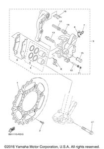 Нажмите для увеличения Front Brake Caliper