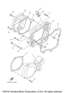 Нажмите для увеличения Crankcase Cover 1