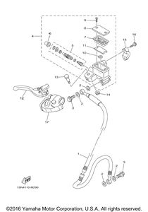 Нажмите для увеличения Front Master Cylinder