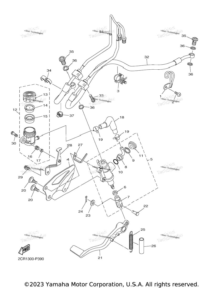Rear Master Cylinder
