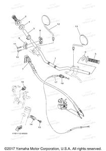 Steering Handle Cable