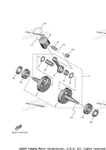 Нажмите для увеличения Crankshaft Piston