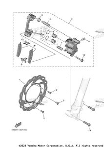 Нажмите для увеличения Front Brake Caliper