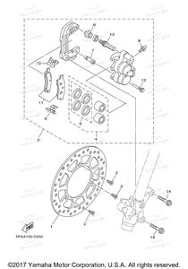 Нажмите для увеличения Front Brake Caliper