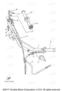 Steering Handle Cable