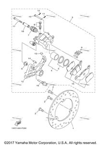 Нажмите для увеличения Rear Brake Caliper