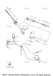 Нажмите для увеличения Steering Handle Cable