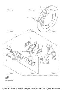 Нажмите для увеличения Rear Brake Caliper