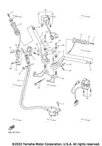 Нажмите для увеличения Steering Handle Cable