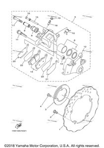 Нажмите для увеличения Rear Brake Caliper