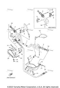 Нажмите для увеличения Steering Handle Cable