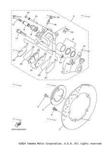 Нажмите для увеличения Rear Brake Caliper