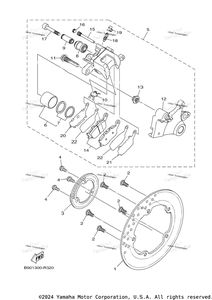 Нажмите для увеличения Rear Brake Caliper