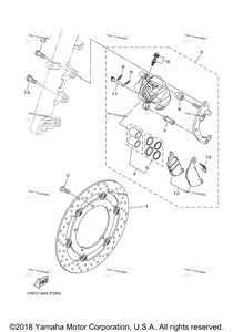 Front Brake Caliper
