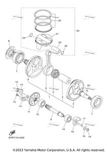 Нажмите для увеличения Crankshaft Piston