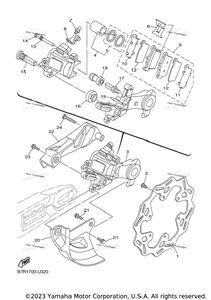 Нажмите для увеличения Rear Brake Caliper
