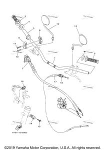 Steering Handle Cable