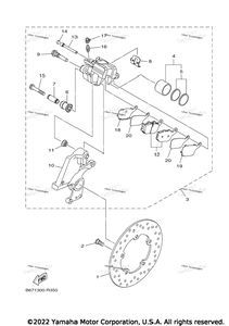 Нажмите для увеличения Rear Brake Caliper