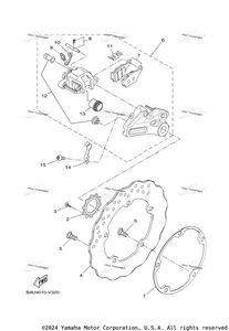 Rear Brake Caliper