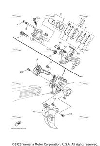 Нажмите для увеличения Rear Brake Caliper