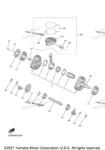 Нажмите для увеличения Crankshaft & Piston