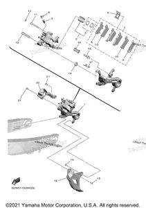 Нажмите для увеличения Rear Brake Caliper